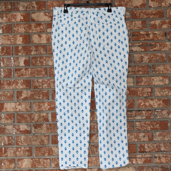 Talbots Multicolored Ankle Pants - Picture 2 of 3